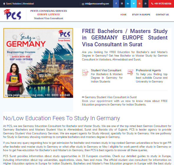 Student Visa Consultant
